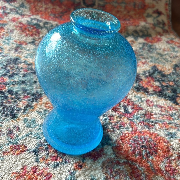 Vintage Seeded Glass Vase - Picture 2 of 4
